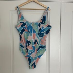 Colorful One Piece Swimsuit